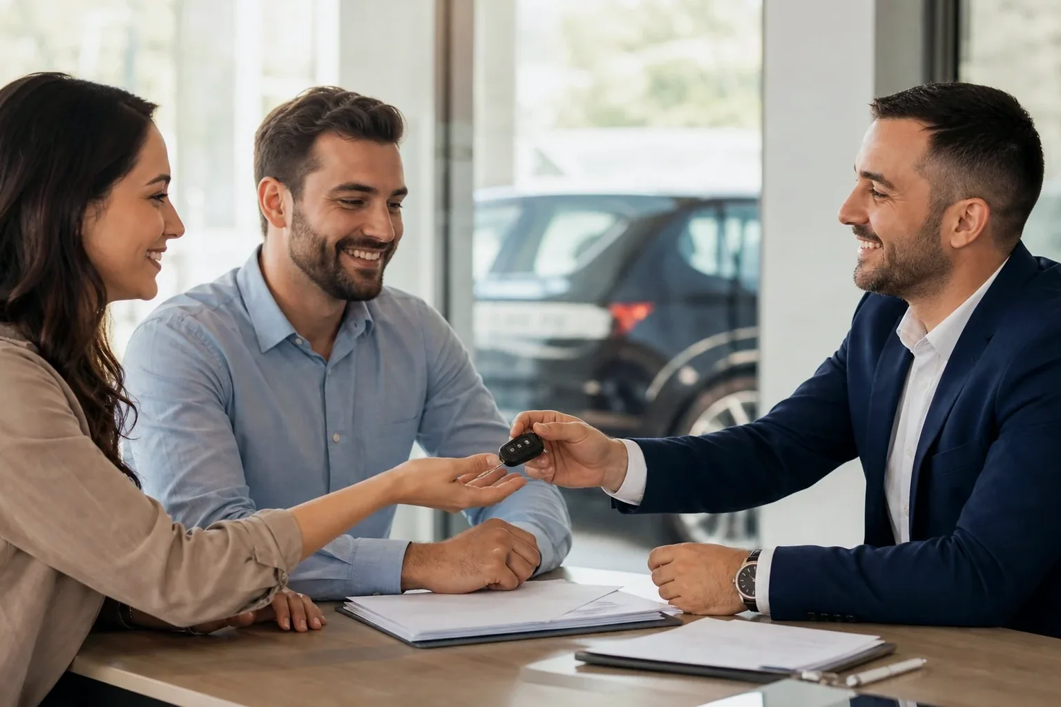 Profissional ajudando na transferência de um veículo em Ilhéus.